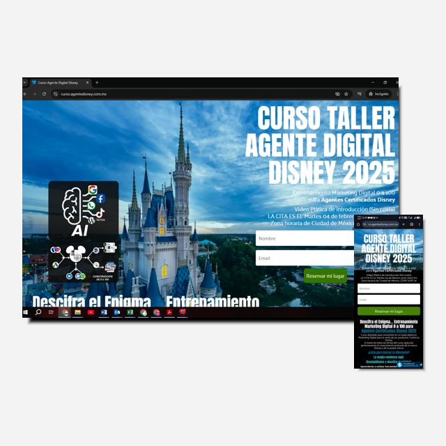 Curso Agente Digital Disney